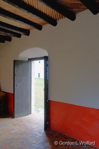 Open Door_33822.jpg - Photographed at the Mission Espíritu Santo in Goliad, Texas, USA.